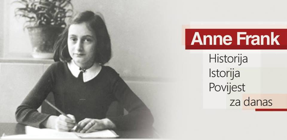 Izložba ”Anne Frank – Historija, Istorija, Povijest za danas” u Sarajevu