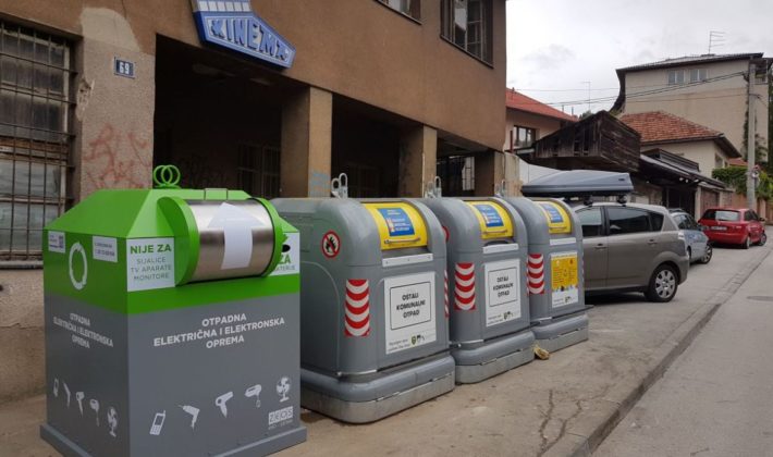 Novi kontejneri za e-otpad u Kantonu Sarajevo