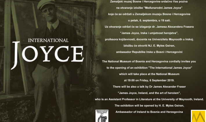 Izložba “Međunarodni James Joyce”