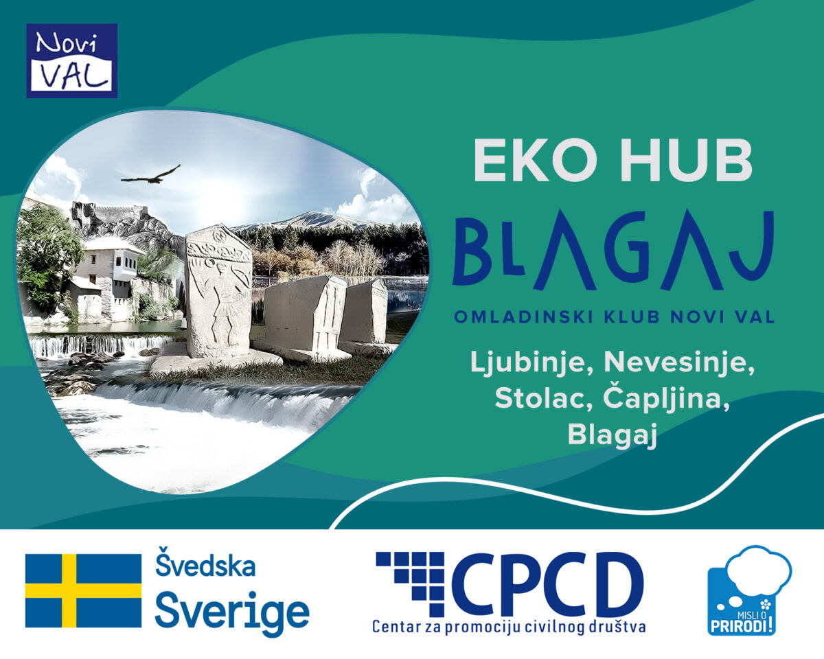 Eko HUB Blagaj u sklopu projekta „Misli o prirodi“ sprovodi istraživanje vode na području grada Mostara