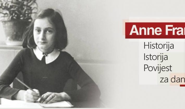 Izložba ”Anne Frank – Historija, Istorija, Povijest za danas” u Sarajevu