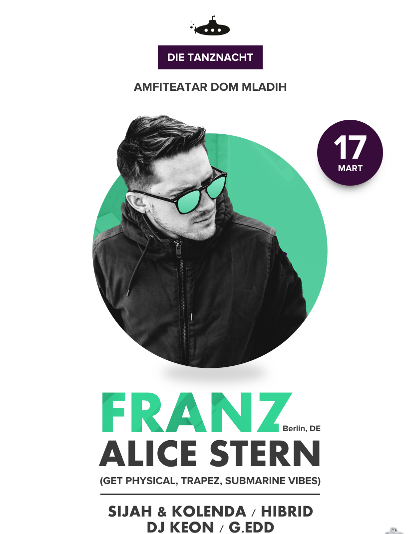 Berlinski DJ Franz Alice Stern u Domu mladih