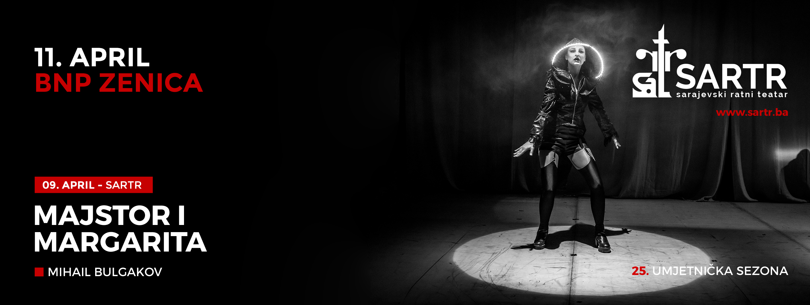 MAJSTOR I MARGARITA na sceni SARTR-a i BNP Zenica