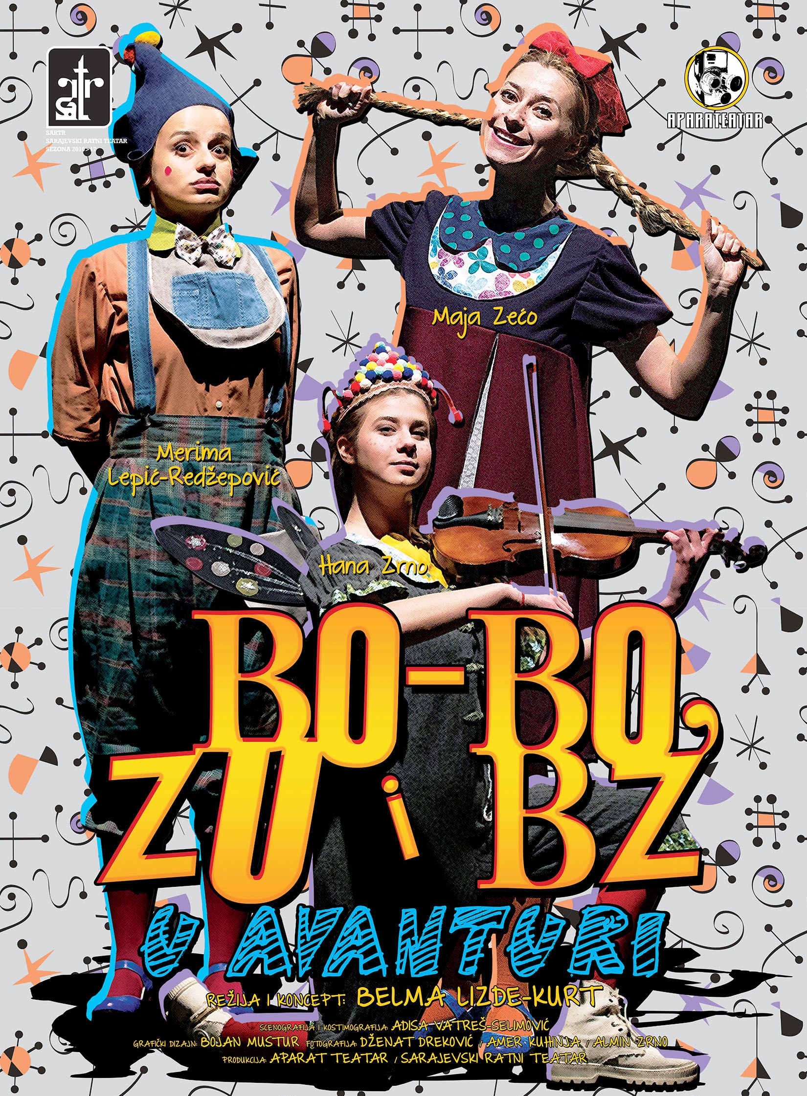 Posljednje igranje predstave „BO-BO i ZU, prvi dan u vrtiću“