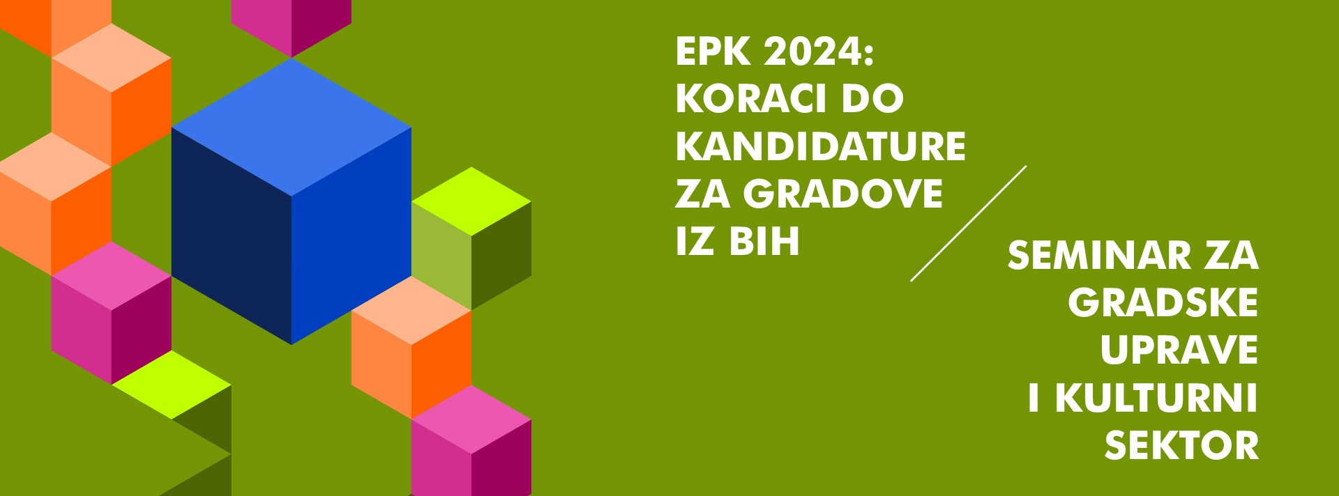 “EPK 2024: Koraci do kandidature za gradove iz BiH”