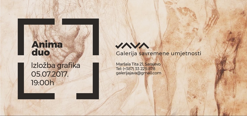 Izložba grafika art dua Anima u JAVA galeriji