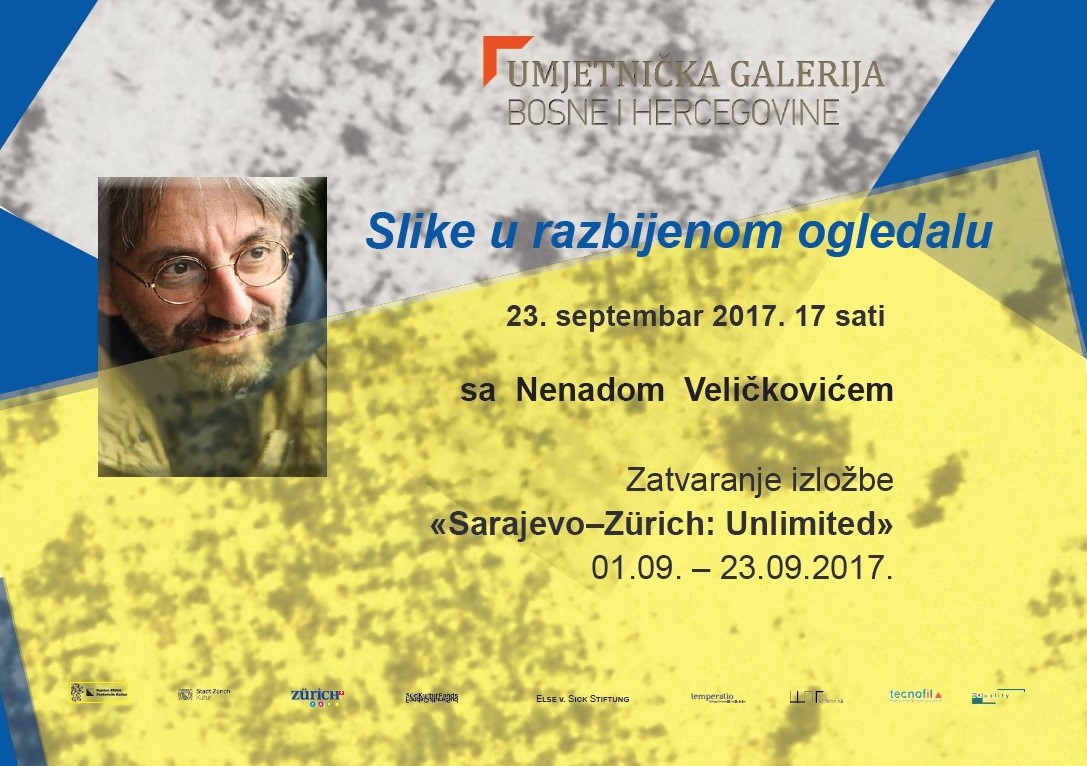 Zatvaranje izložbe “Sarajevo–Zürich: Unlimited” druženje sa Nenadom Veličkovićem