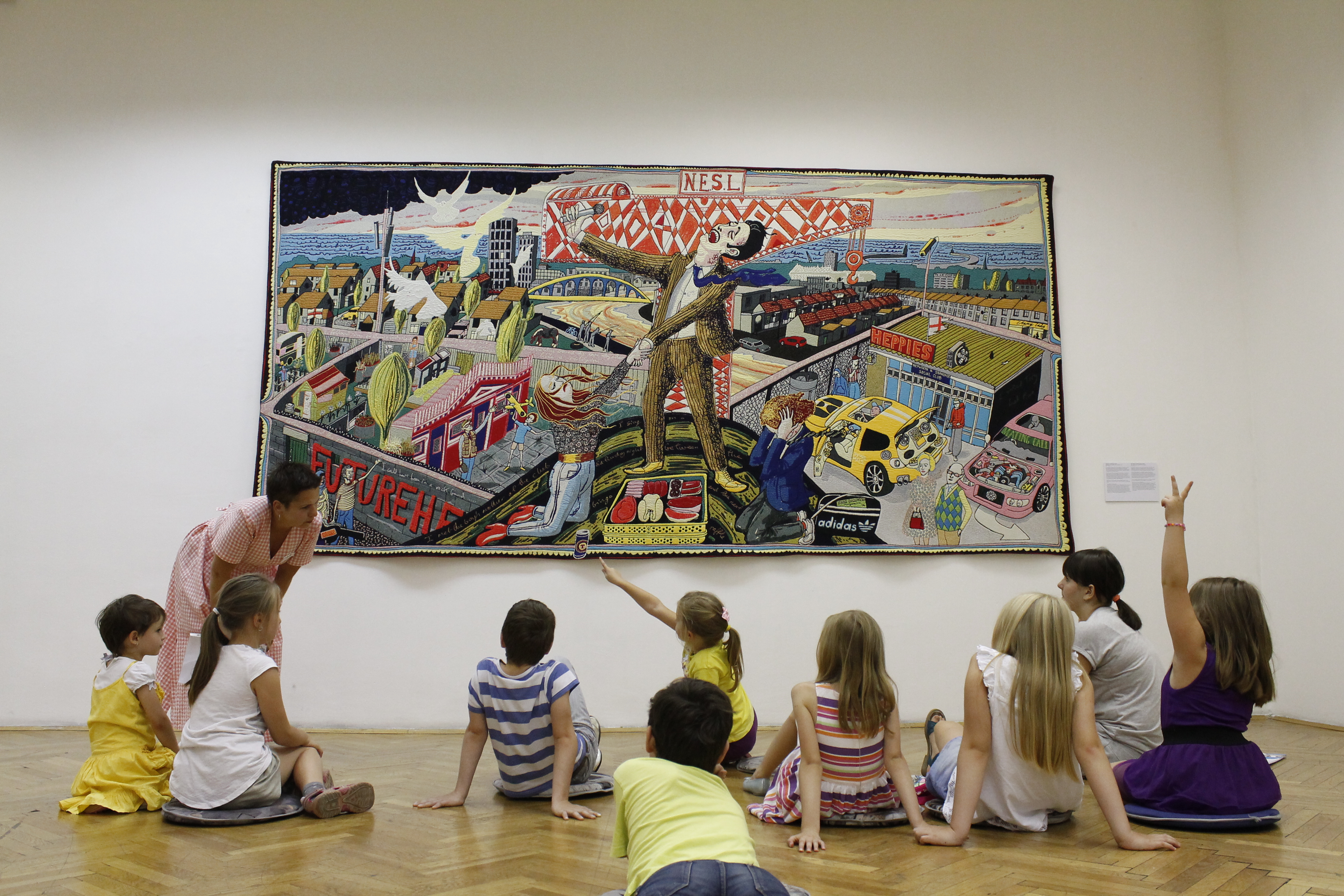 Edukativno – likovne radionice za djecu u Umjetničkoj galeriji BiH