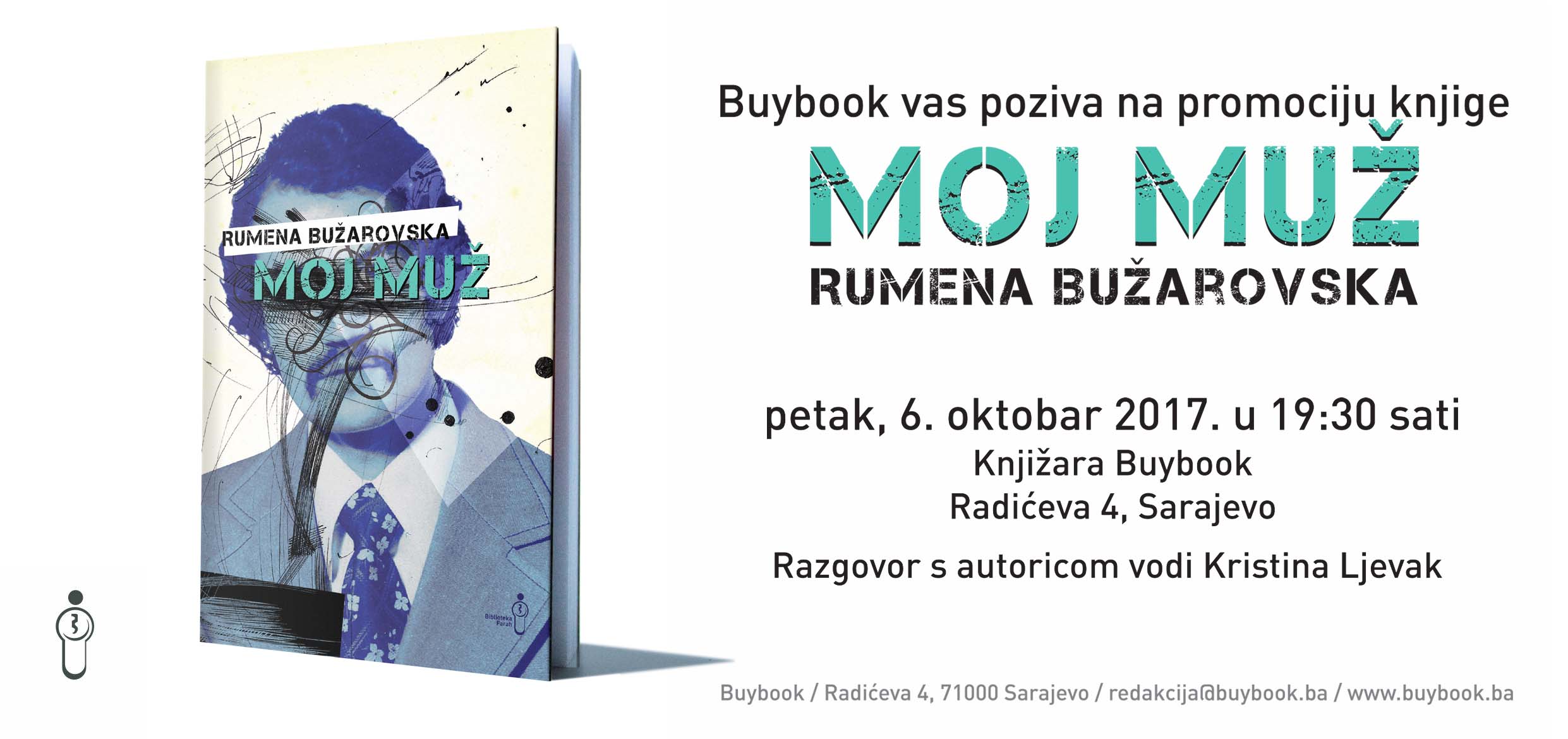Promocija knjige Rumene Bužarovske: “Moj muž”
