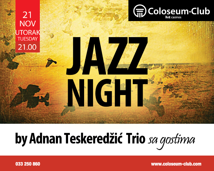 Jazz Night u Coloseum Clubu
