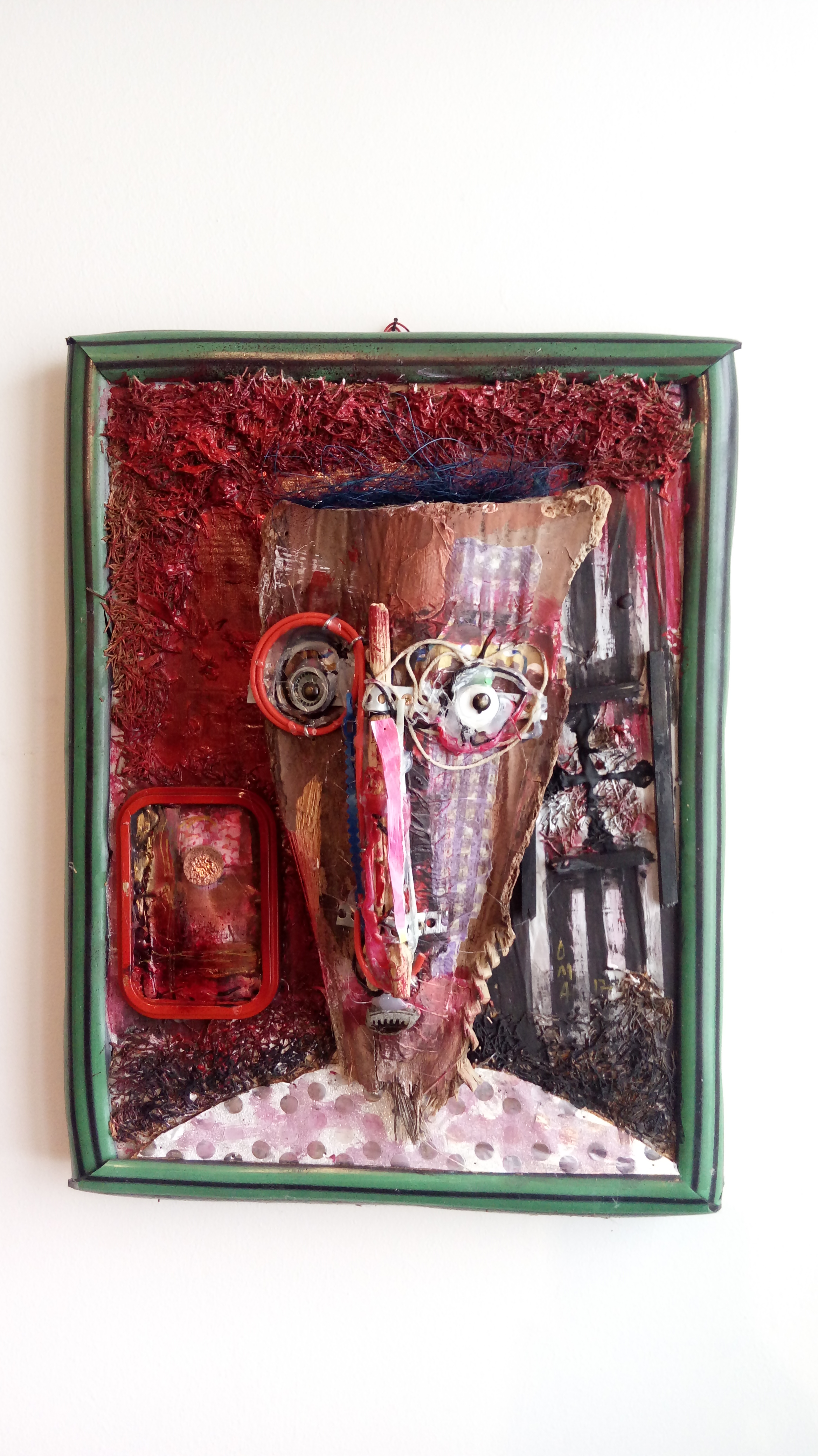 Znakovi pored puta, Maske i oltari, izložba Osmana Arslanagića u Zvonu