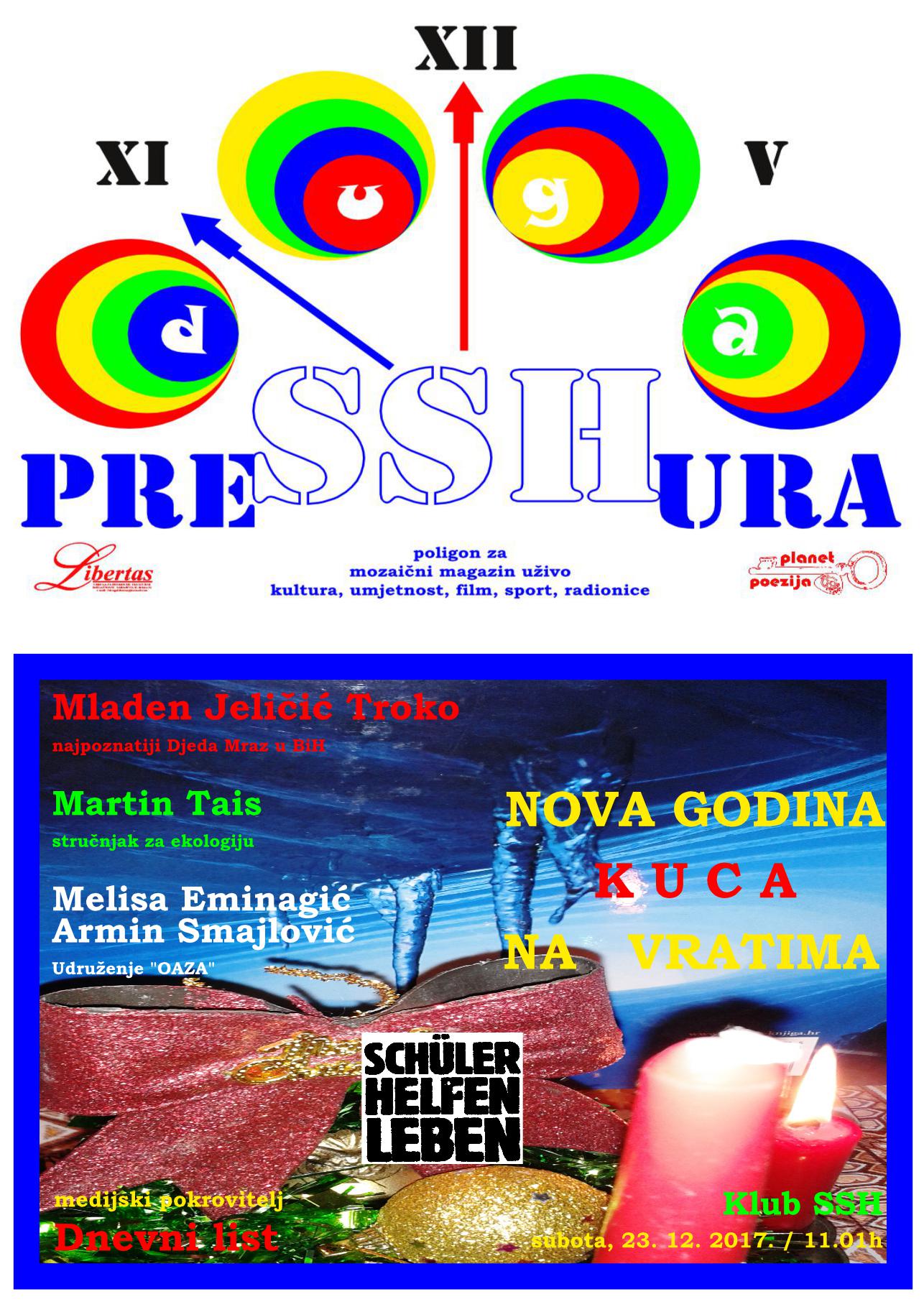 Novogodišnja Duga preSSHura – mozaični magazin uživo V