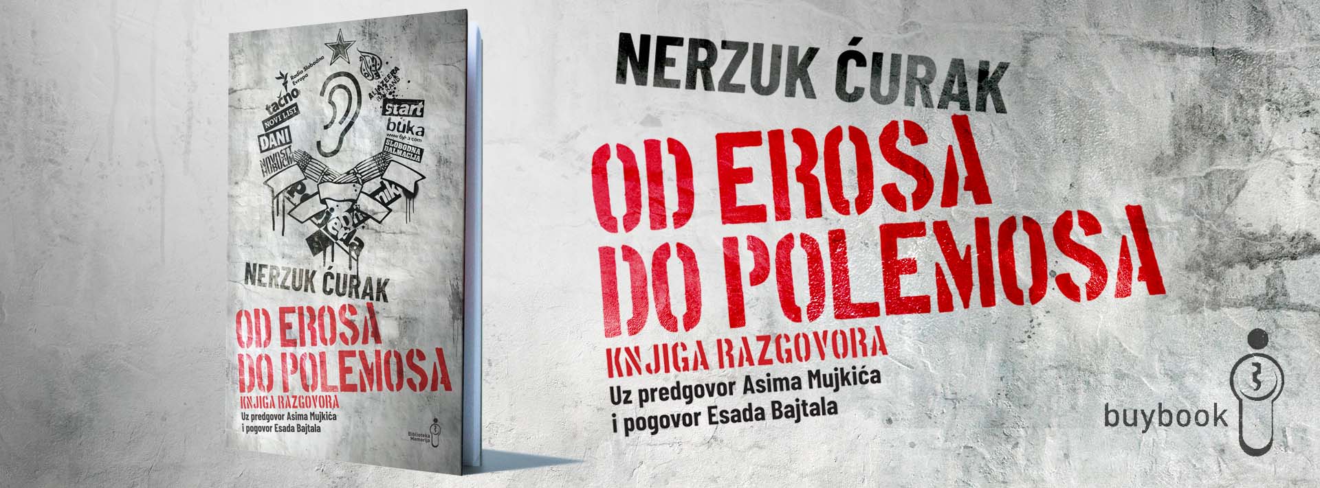 Knjiga razgovora Nerzuka Ćurka, novo izdanje Buybooka