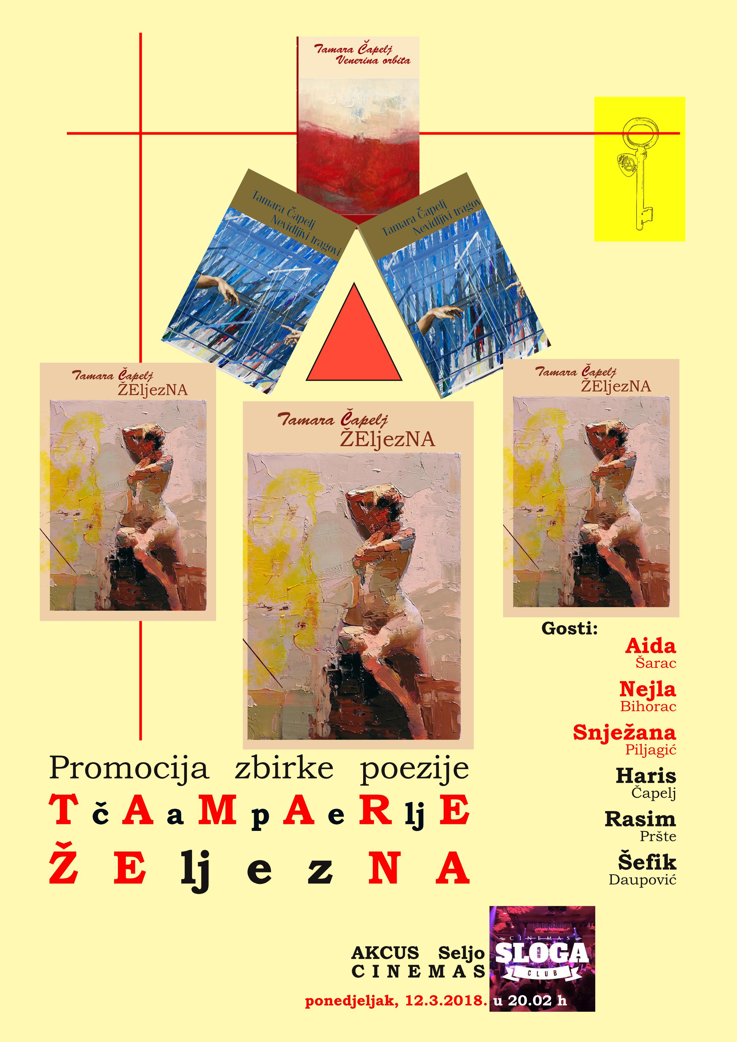 Željezna, promocija nove knjige Tamare Čapelj