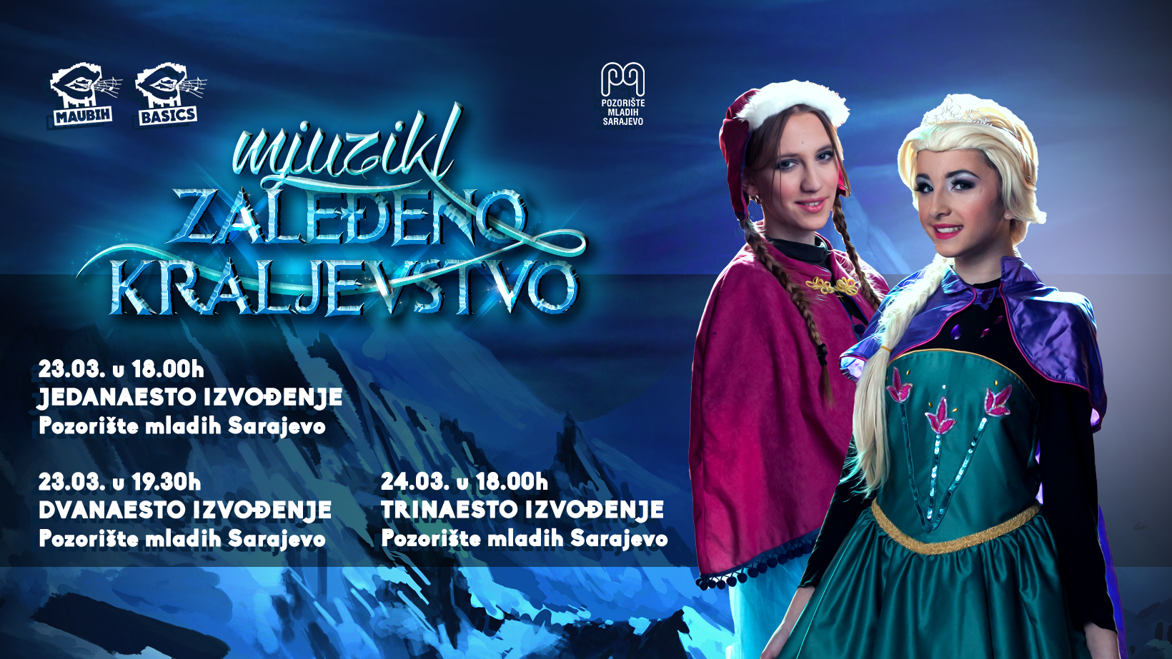 “Zaleđeno Kraljevstvo” ponovo je na sceni Pozorišta mladih