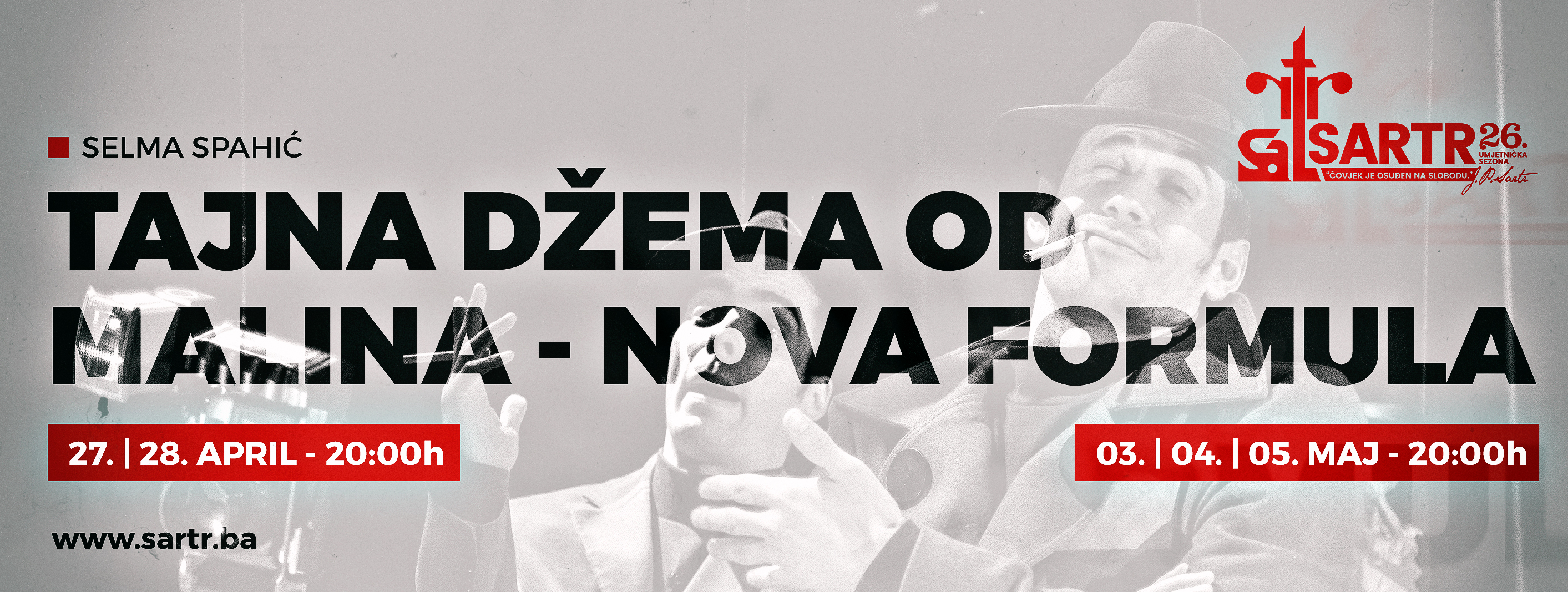 “Tajna džema od malina – Nova formula” ponovo na sceni SARTR-a