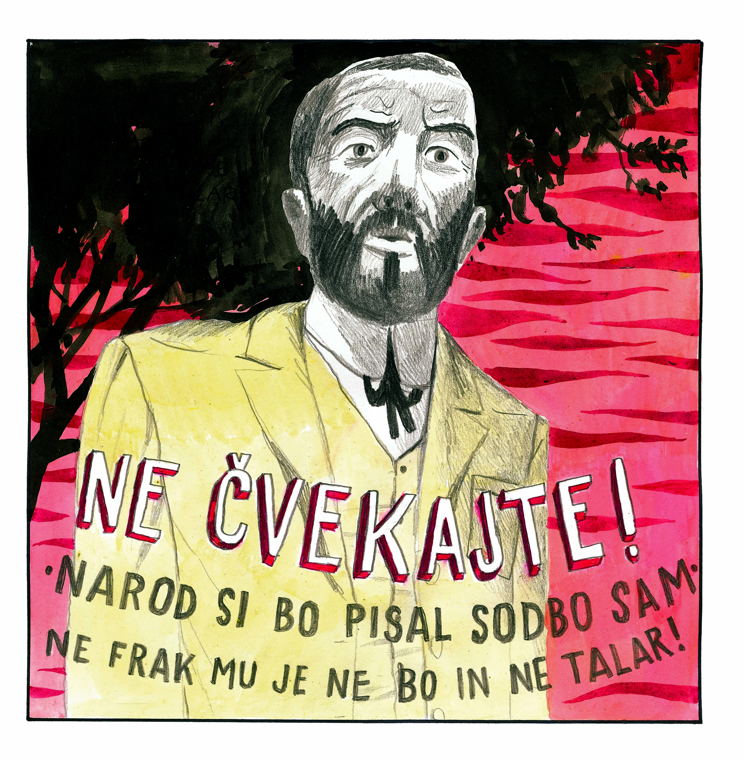 Izložba ilustracija Cankar u stripu