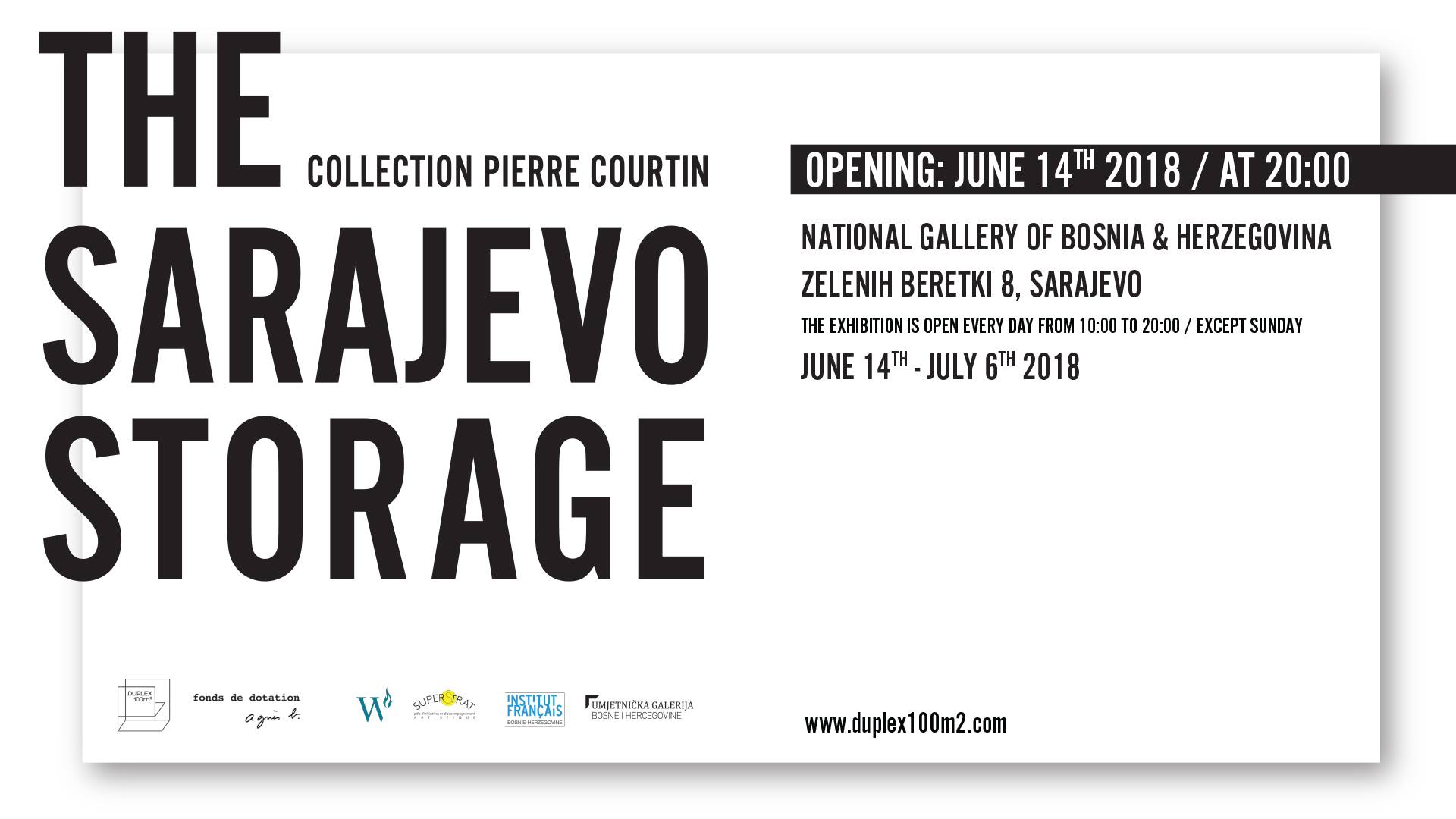 Otvaranje izložbe Sarajevo Storage