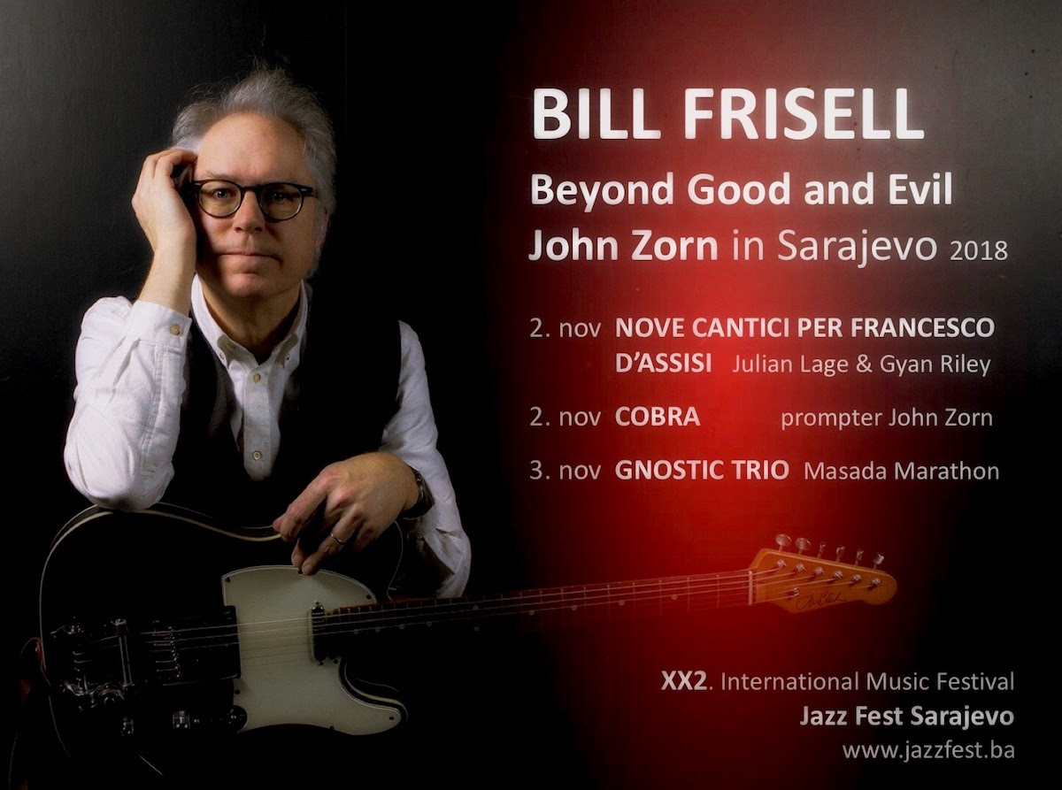 Bill Frisell održat će tri koncerta na XX2. Jazz Festu Sarajevo
