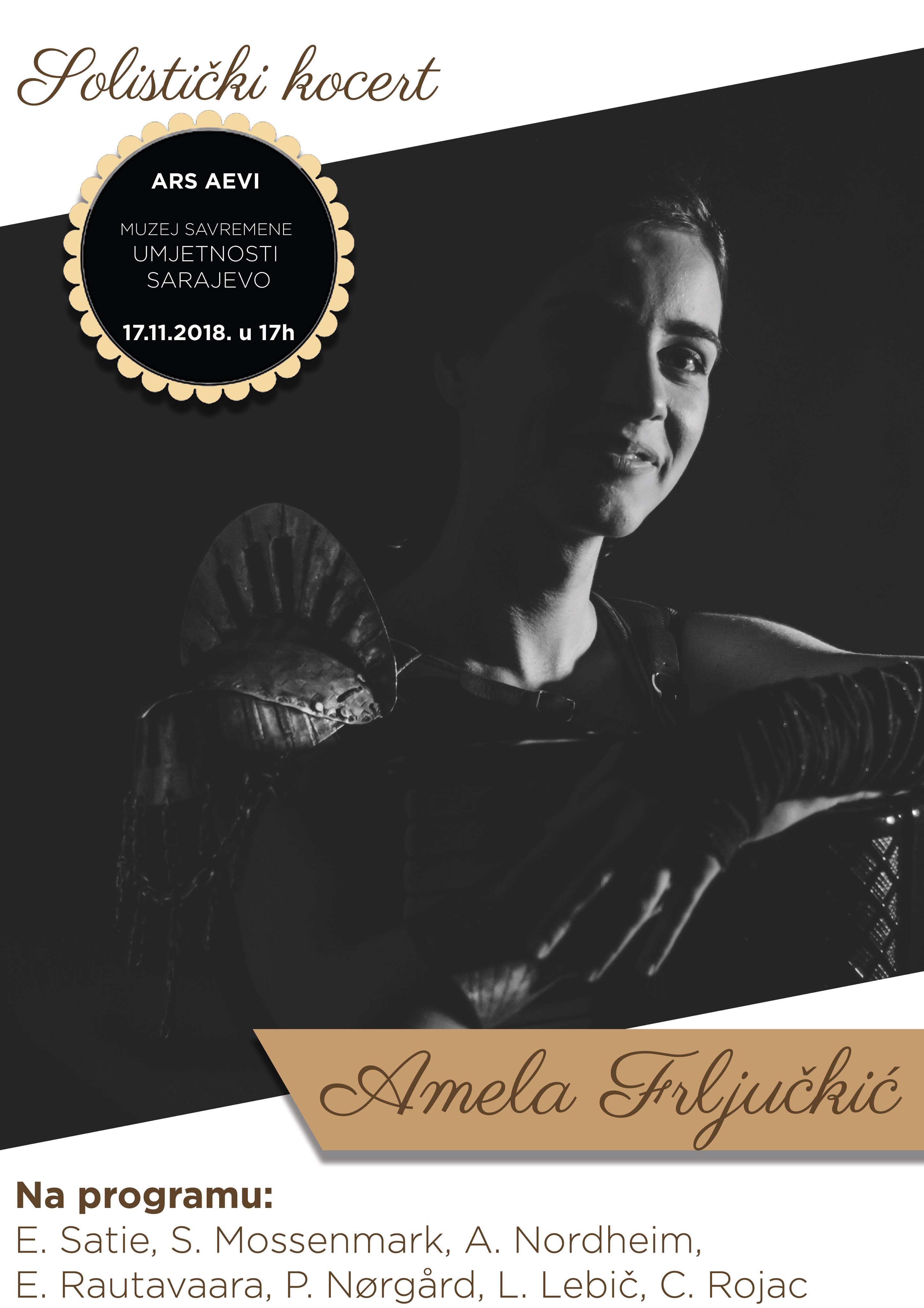 Solistički koncert harmonikašice Amele Frljučkić