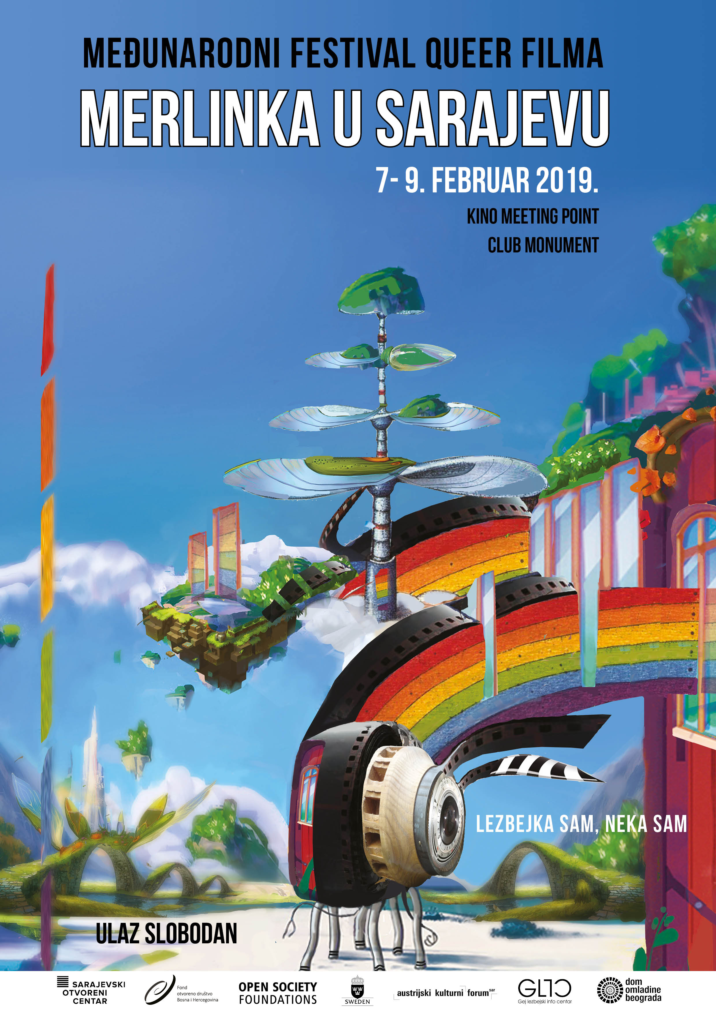 Međunarodni festival queer fima Merlinka u Sarajevu po sedmi put