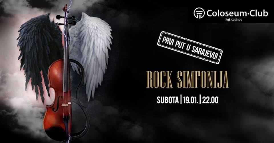 “Rock simfonija” u Coloseum Clubu