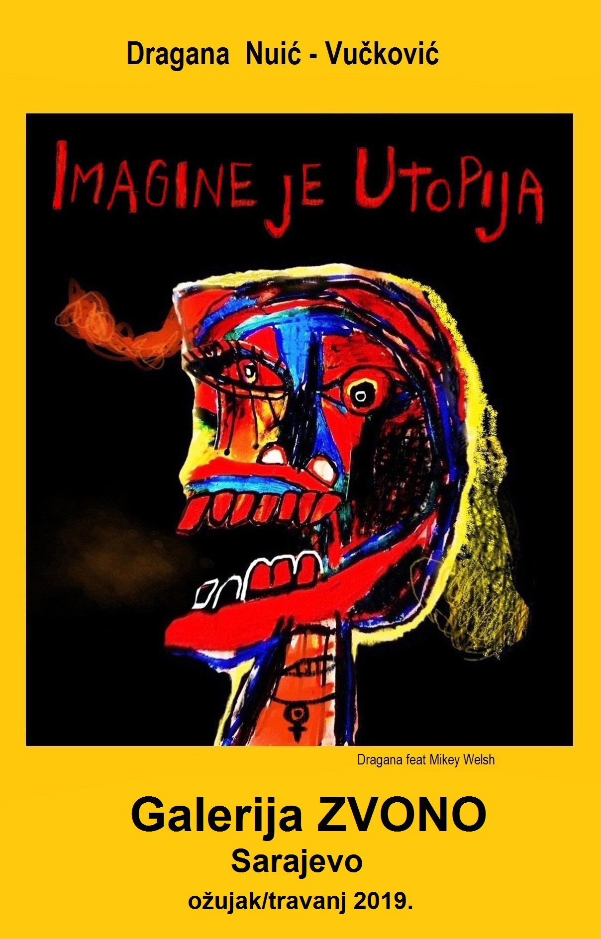 Izložba Dragane Nuić-Vučković u Zvonu