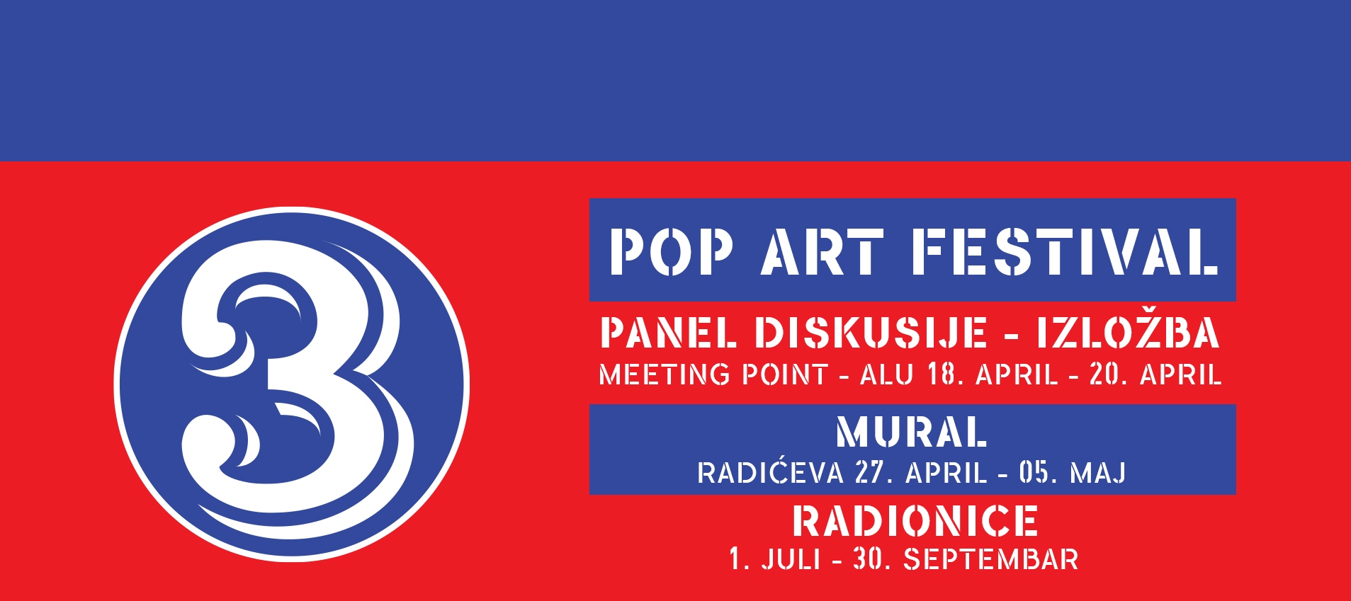 Treći Pop Art Festival predstavlja niz jedinstvenih umjetničkih događaja
