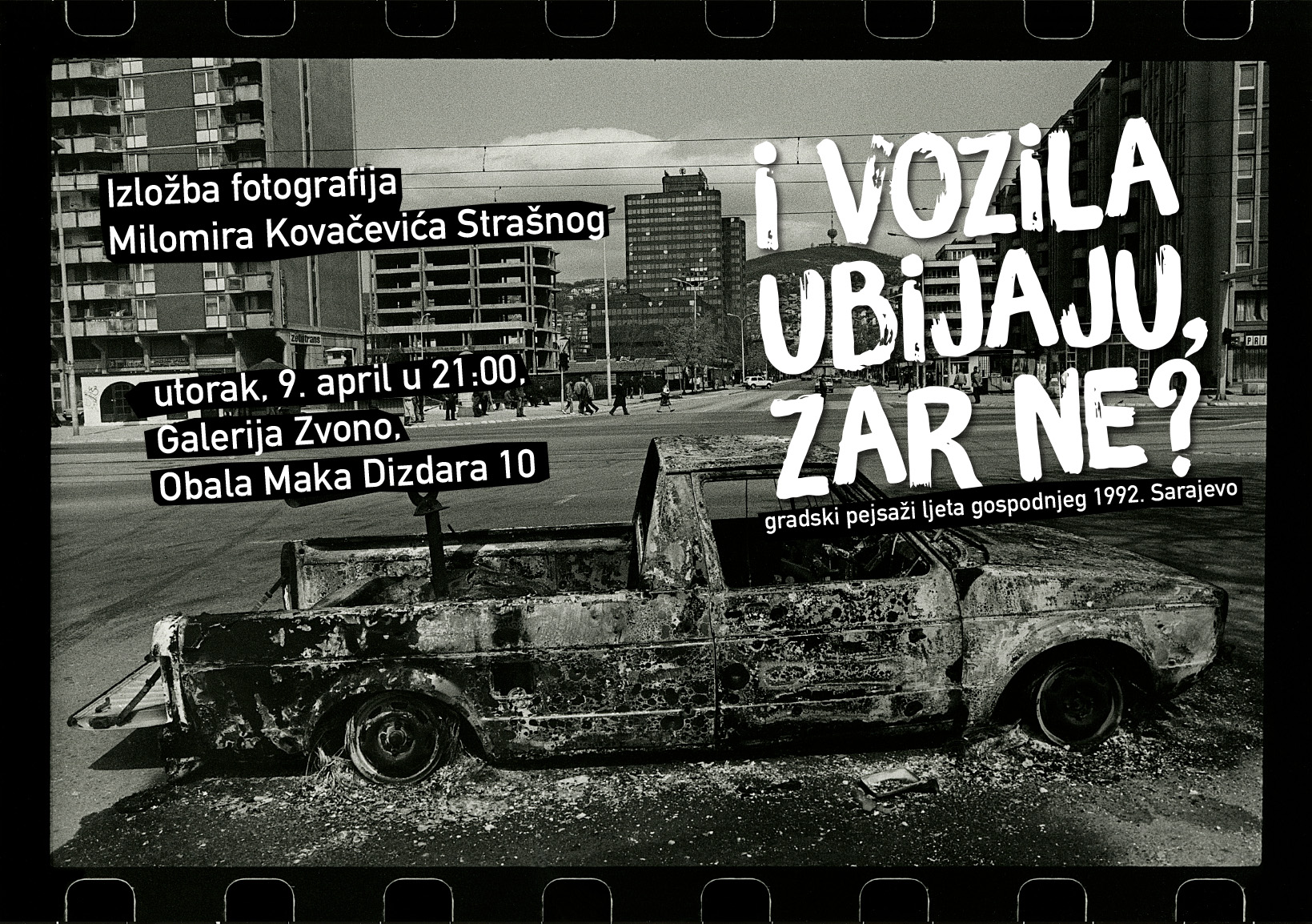 Izložba Milomira Kovačevića Strašnog u utorak u Zvonu