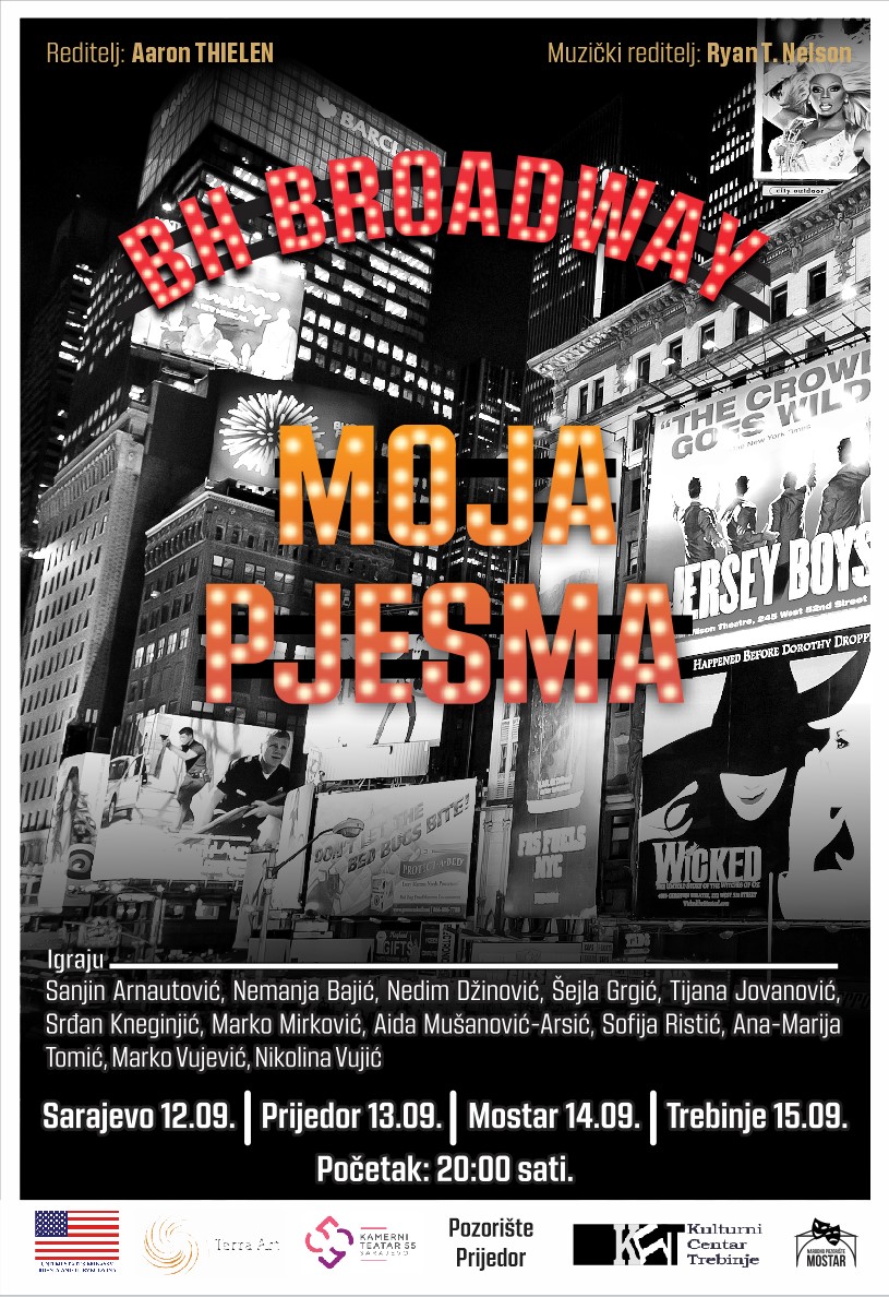 BHBroadway – Moja pjesma u pozorištima širom BiH!
