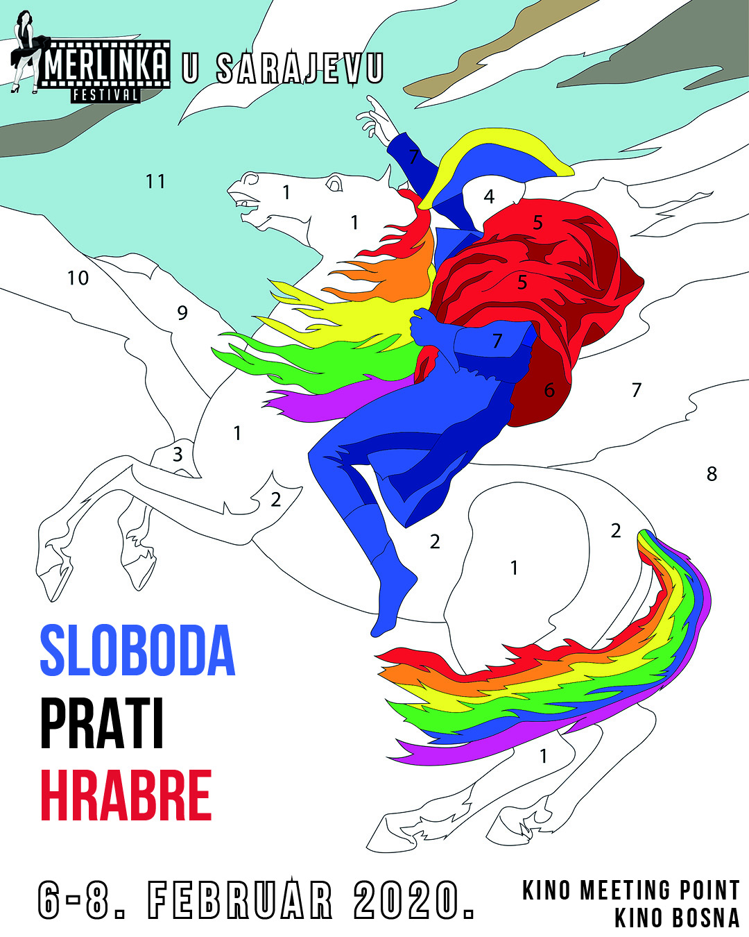 Osma Merlinka u Sarajevu – Sloboda prati hrabre