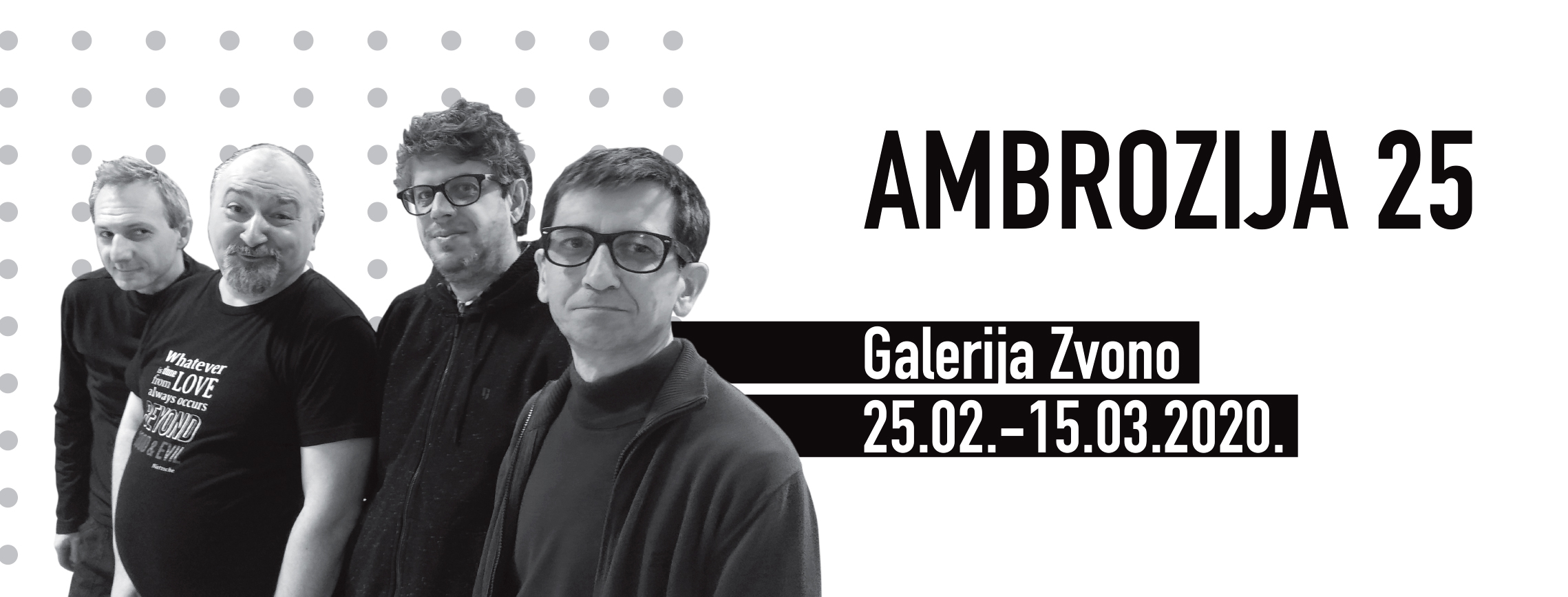 Ambrosia, Izložba u Zvonu povodom 25 godina postojanja