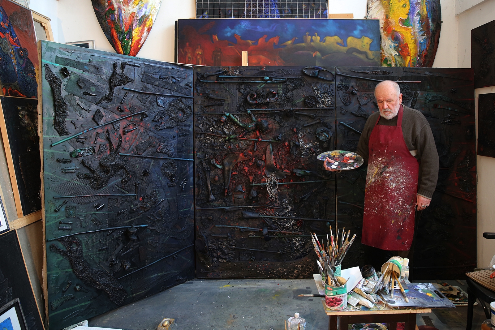 Collegium artisticum:DŽEKO HODŽIĆ / Samostalna izložba “APOKALIPSA”