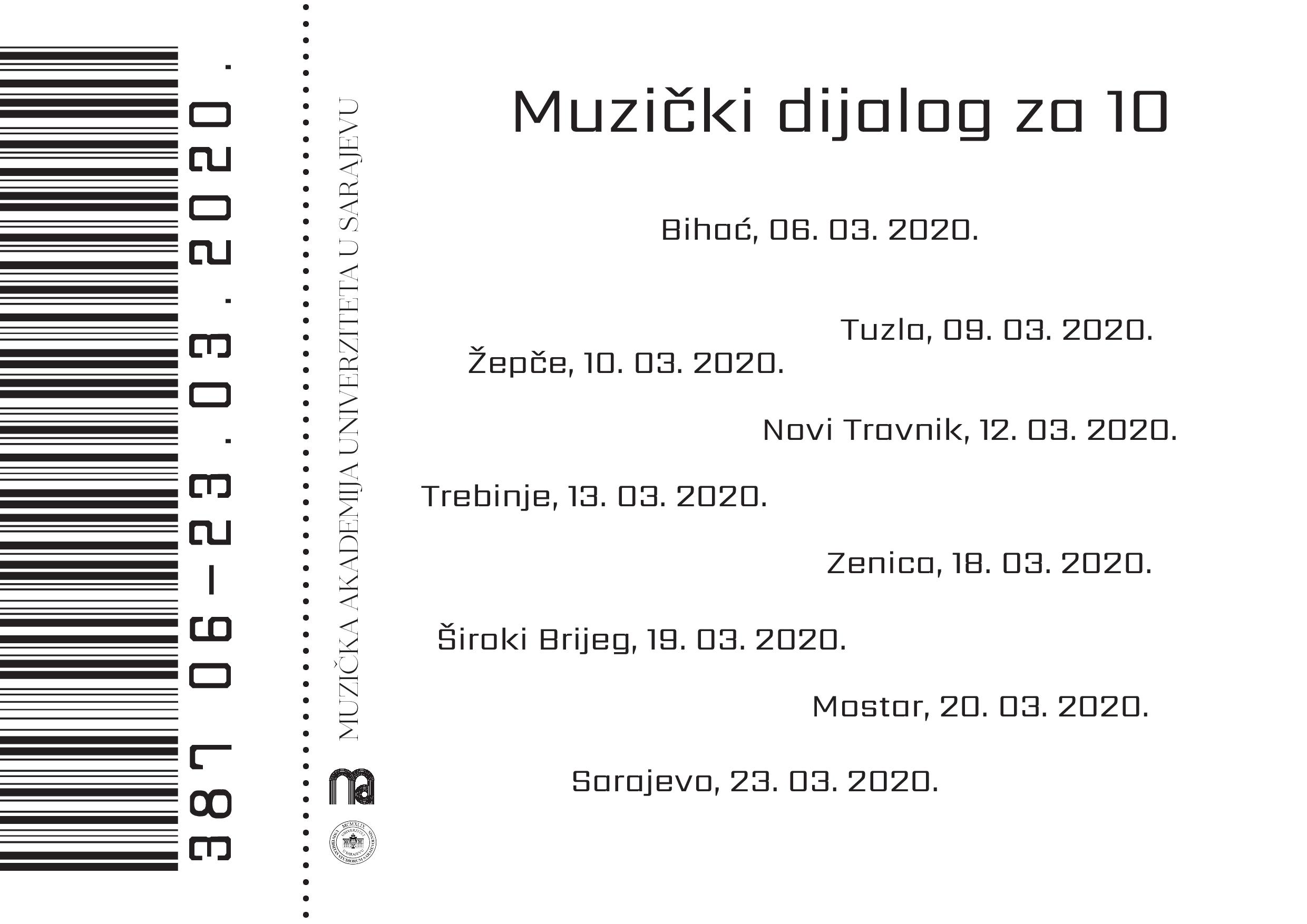 Projekat “Muzički dijalog za 10”