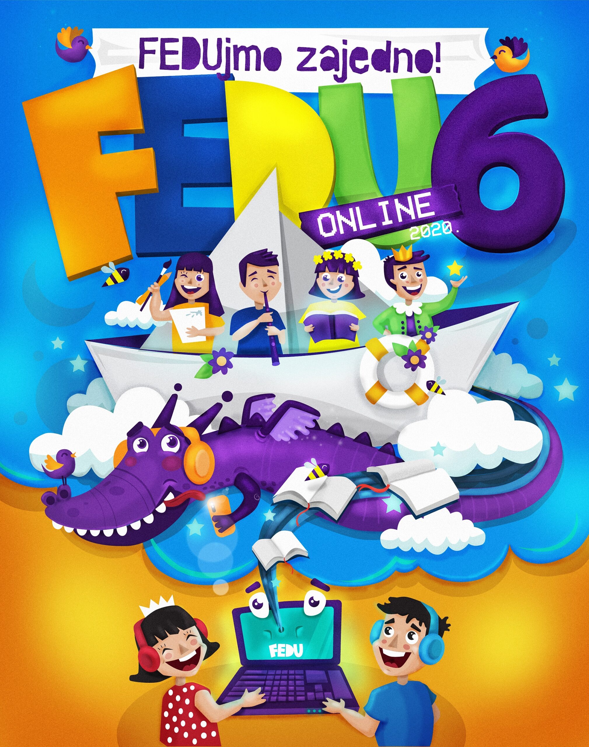 Odluka žirija i zatvaranje 6. Festivala dječije umjetnosti online