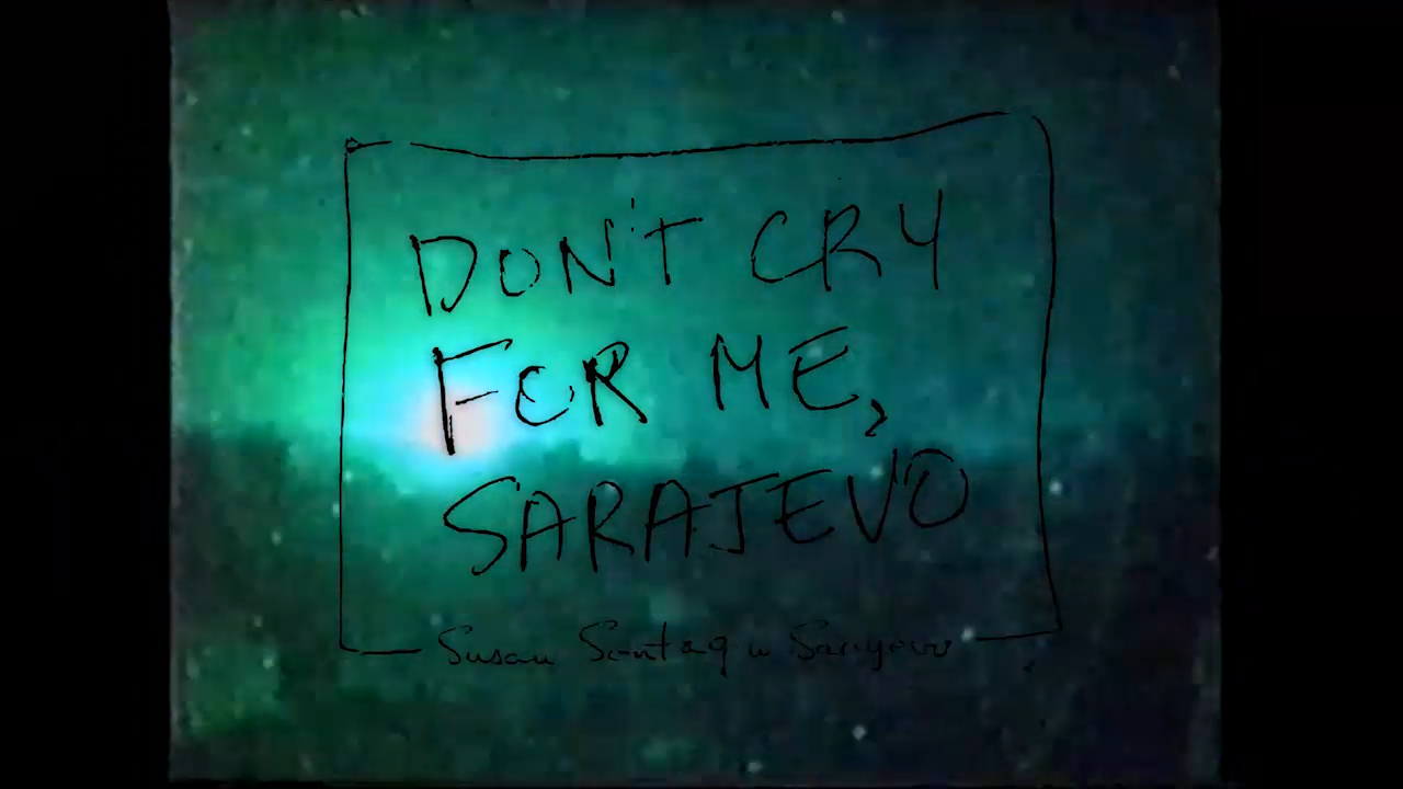 Američka premijera dokumentarnog filma “Don't Cry For Me Sarajevo – Susan Sontag u Sarajevu”