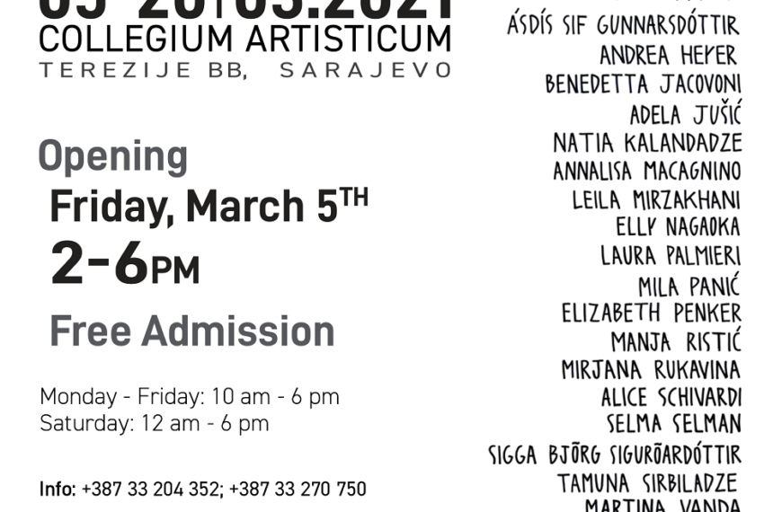 Collegium artisticum: Internacionalna izložba “The Smile of the Sphinx” / “Osmijeh Sfinge”