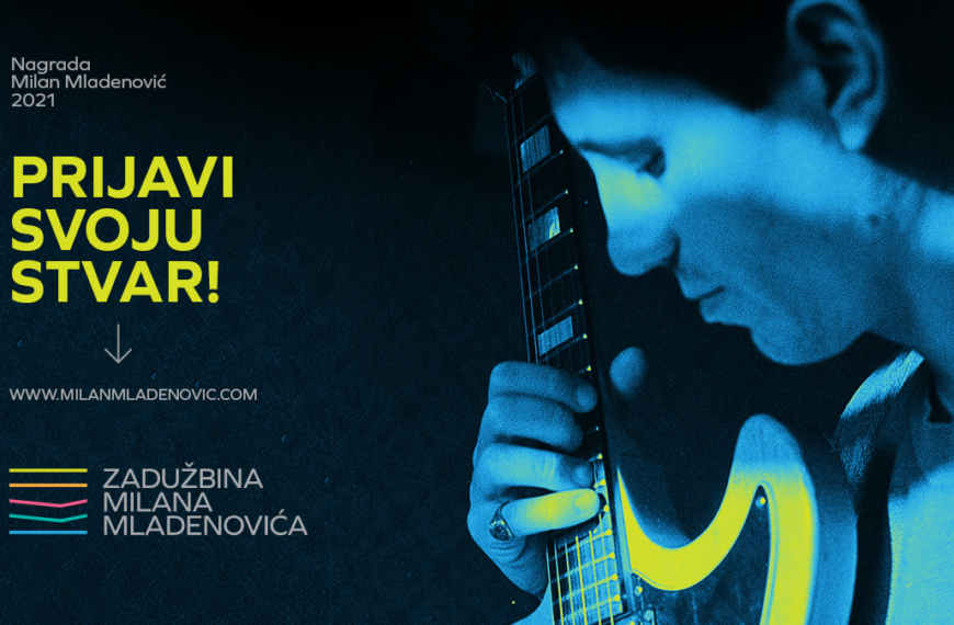 Još sedam dana prijava za Nagradu Milan Mladenović!