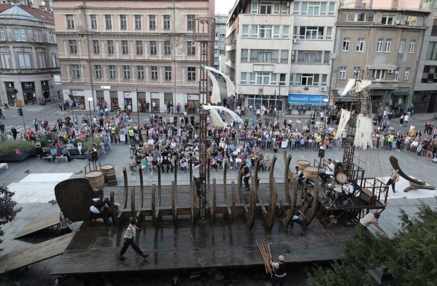 Izvedena predstava “Moby Dick”, spektakl produkcijske kuće Teatro dei Venti iz Italije