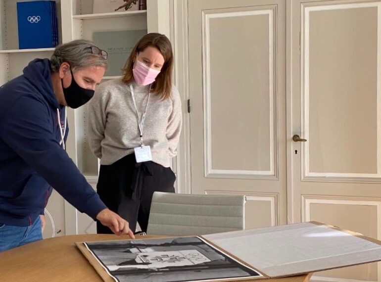 Olimpijska Pahuljica, Andrej Đerković, Olimpijski Muzej, Lausanne, Švicarska