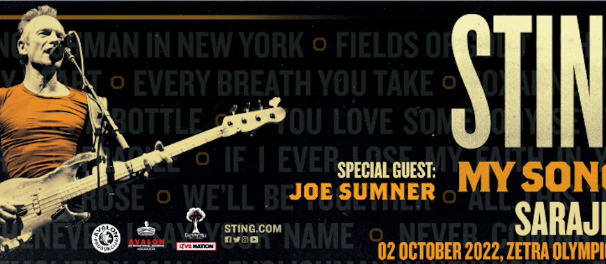 Dopunski kontigent ulaznica za koncert Stinga u Sarajevu