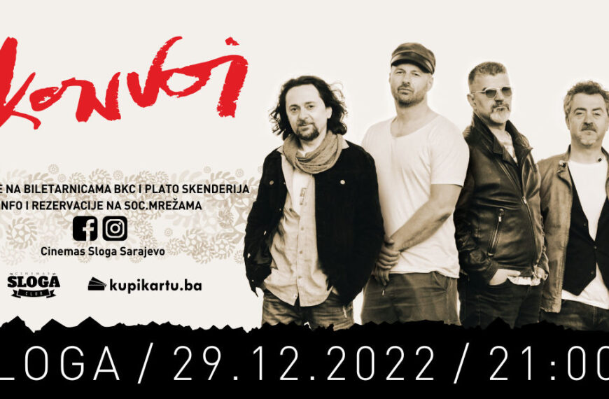 Ulaznice za koncert benda Konvoj u prodaji