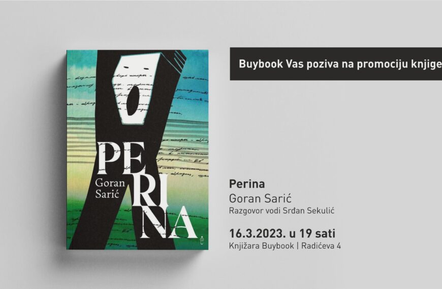 Promocija zbirke poezije “Perina”  Gorana Sarića