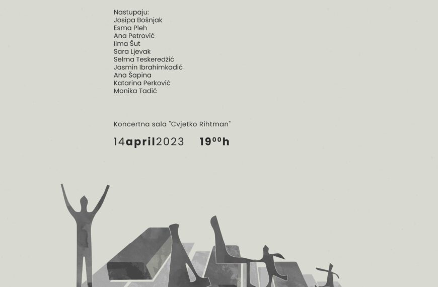 Koncert povodom 10 godina pedagoškog djelovanja prof. Azre Medić na Muzičkoj akademiji UNSA