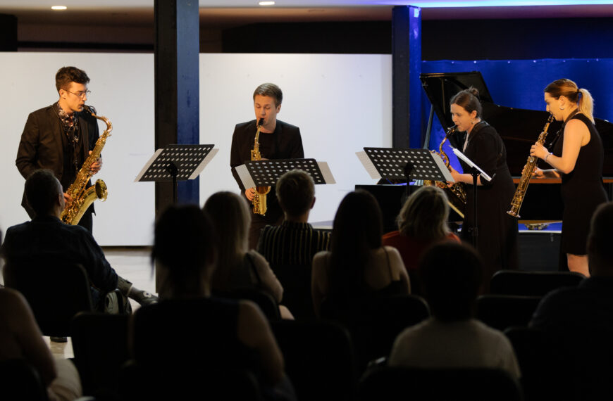 Koncert Kvarteta saksofona MAS u sklopu Majskih muzičkih svečanosti