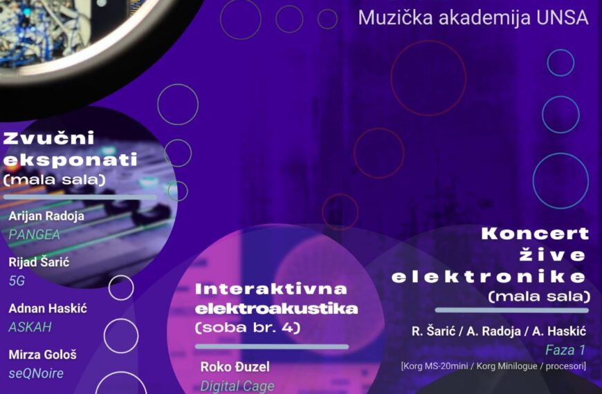 Četvrta zvučna izložba na Muzičkoj akademiji UNSA