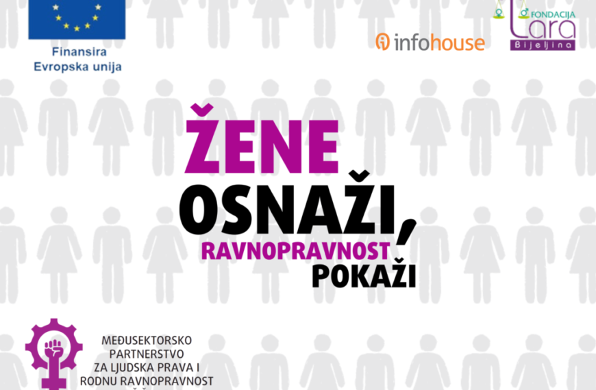 FONDACIJA Infohouse raspisala novi javni poziv za podršku ženama iz ugroženih kategorija