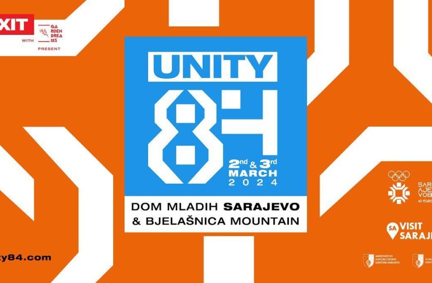 EXIT i Garden of Dreams obilježavaju 40 godina od ZOI Unity84 Festivalom u Sarajevu i na Bjelašnici
