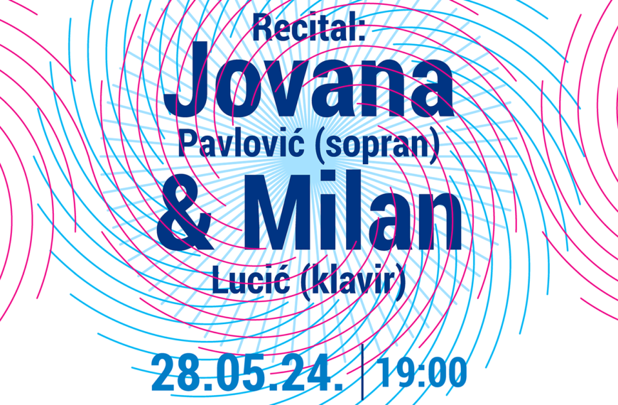 Recital mlade sopranistice Jovane Pavlović dio programa 17. Majskih muzičkih svečanosti