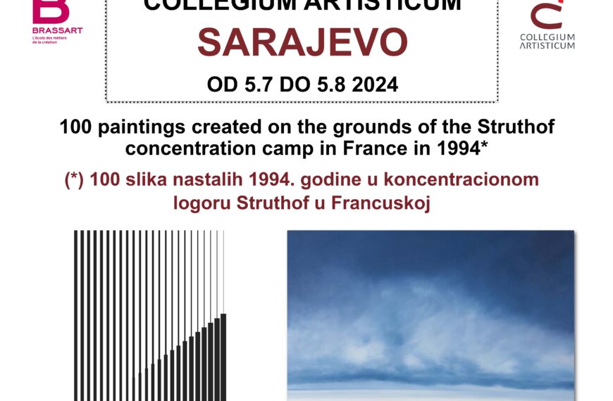 Collegium artisticum Otvorenje izložbe: “Struthof, 100 pogleda prema slobodi” 